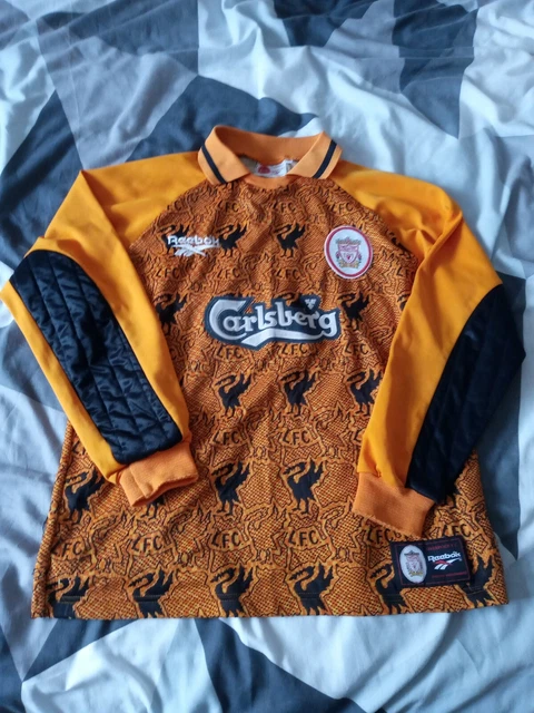 [Reebok] Liverpool GKユニフォーム 1996/97 Talisman & Co. | Vintage Liverpool 1996-97 Reebok Goalkeeper