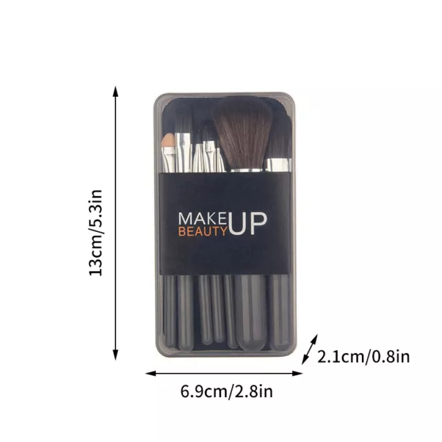 7pcs Professional Makeup Brush Set Foundation Blusher Cosmetic Make Up Brushes 3