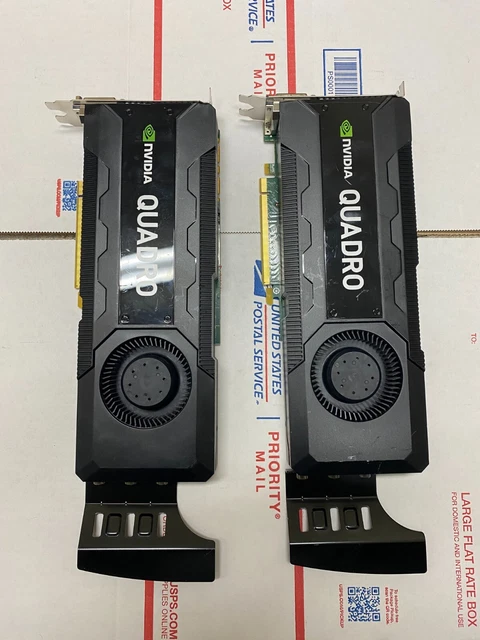 NVIDIA Quadro K5000 4GB DDR5 Lot of 2