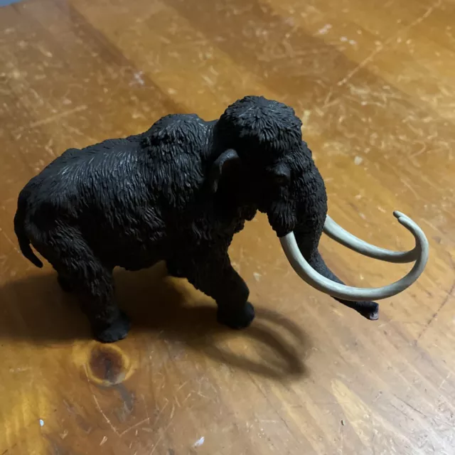 Carnegie Collection Safari Wooly Mammoth 2002 Prehistoric Toy Figure Figurine