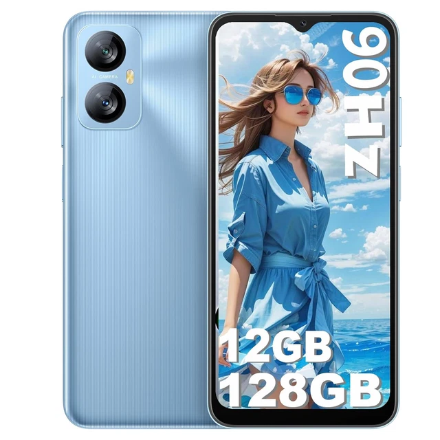 Blackview A52 Pro  12GB+128GB  Smartphone Ohne Vertrag, Octa Core 90hz 6 52 Hd Display Android 13 Handy Guenstig 5180mah 13mp5mp Kamera Fingerabdruckgps Dual Sim 4g Simlockfreie Handys