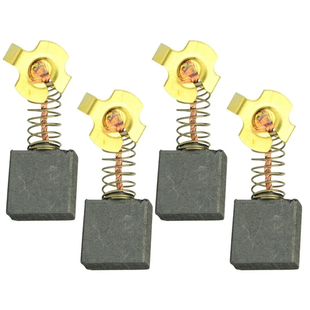 4-Pack Carbon Brushes For DW400 Type Angle Grinders – Replaces 445861-11 & 445861-25