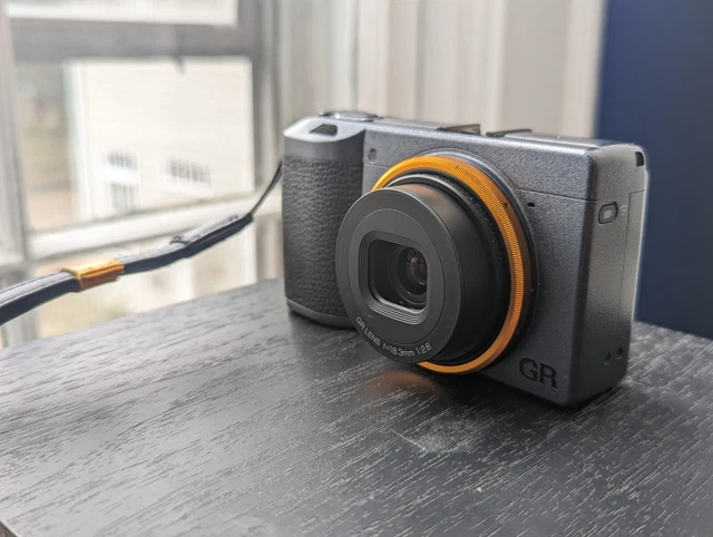 Ricoh GR III Street Edition Digital Camera - Metallic Gray 3