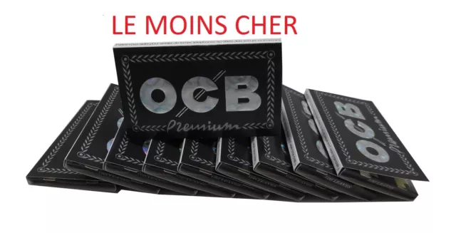 OCB Double Premium, Feuilles à Rouler, Lot De 10 à 400 Carnets de 100 feuilles