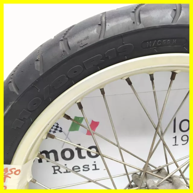 Cerchio ruota anteriore a raggi Aprilia Pegaso 650 660 Strada 2005 2011 A3C41 2