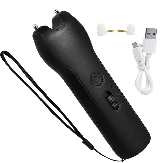 Cattle Prod Hand Prodder Rechargeable Portable with LED Light Q8C6