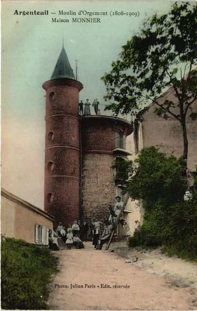CPA Argenteuil - Moulin d'Orgemont (1808-1909) - Maison Monnier (290426)