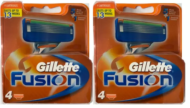 Gillette Fusion Refill Razor Blade Cartridges, 8 Ct.