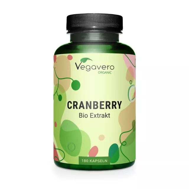 VEGAVERO® Cranberry BIO, 180 Kapseln (211,11 EUR/KG)