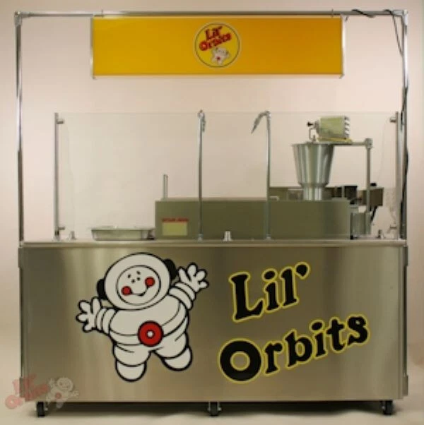 Lil Orbits Donut Machine includes Filtration and Built-In Fire Supression System