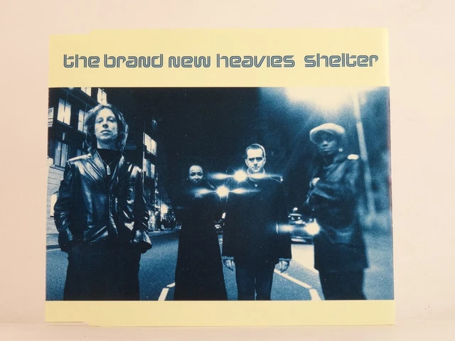 THE BRAND NEW HEAVIES SHELTER (J74) 3 Track CD Single plus Picture