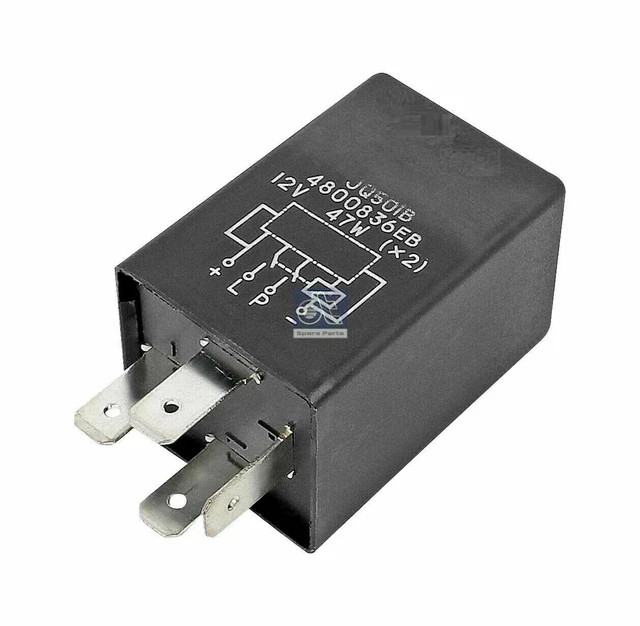 Relè Frecce Marrone 12V 4 Pin - Compatibile Con Fiat Uno, Cinquecento, Panda, Fiorino - Foto 6