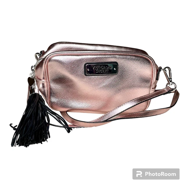 Victoria secret rose gold bag cheap