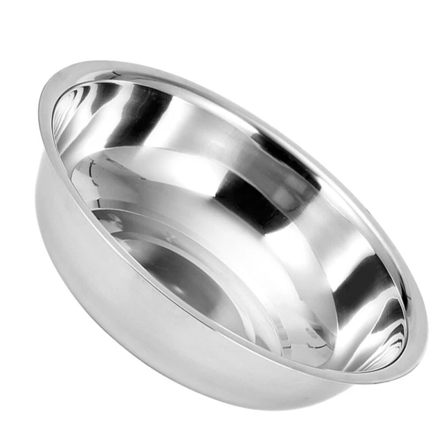 STAINLESS STEEL BASIN Child Grain Washing Bowl Serving Bowls £12.44