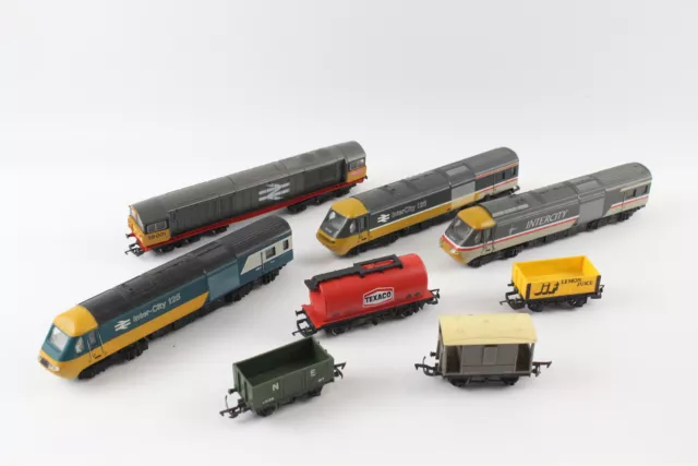 8 x Hornby OO Gauge Inter City 125 Locos, Railfreight, Model Railways