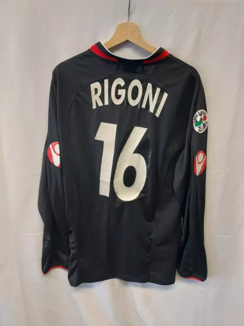 Maglia Calcio Piacenza Away 2005/06 Rigoni Match Worn Shirt Trikot Maillot