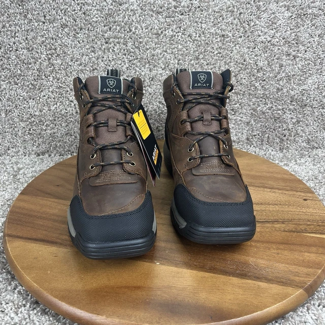ARIAT MENS TERRAIN Steel Toe Size 10 Wide Boots Square Toe Distressed ...
