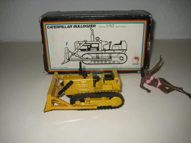 CATERPILLAR 627 P&P Scraper Pacman Logo #127.7b NZG 1:50 Emballage D