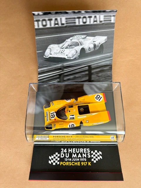 Norev 1/12 – Porsche 917K Interserie Hockenheim 1970 Van Lennep #12 – Limitée 200