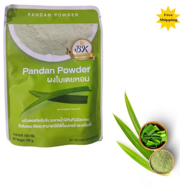 PANDAN LEAVES EXTRACT Powder Thai Organic Pure Herbal Pandanus
