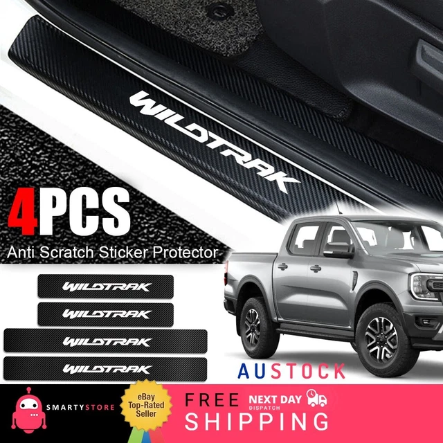 FOR FORD RANGER Wildtrak Car Door Sill Scuff Anti Scratch Sticker