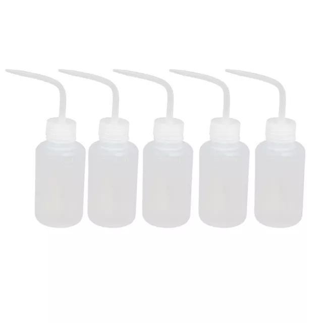 5pcs 150ml Soft Plastic Sharp Beak Elbow Washing Cleaning Spray Squeeze Bottle