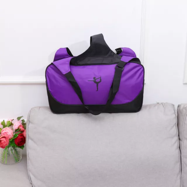 Purple Travel Lightweight Yoga Mat Holder Waterproof Tote Bag