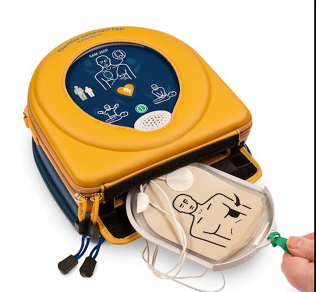 HeartSine Samaritan PAD 350P with 2026 Pads/Battery