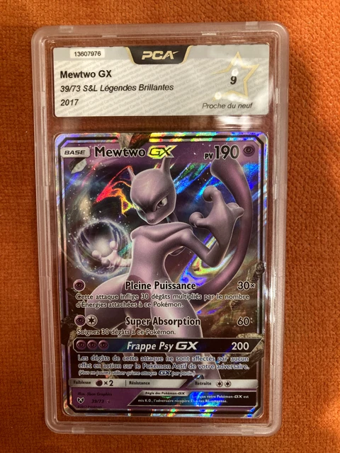 Carte Pokémon Mewtwo GX 39/73 PCA 9 NEUF