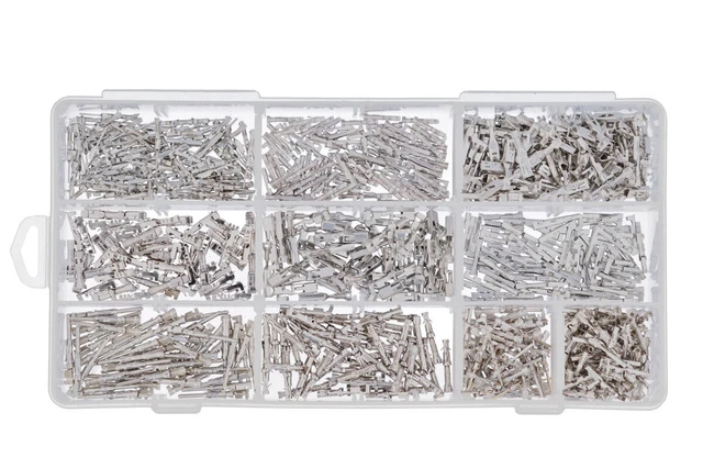 Terminali Hilpress 6mm² 100 Terminali Isolati Gialli Per Cavi Da 6 - Foto 7