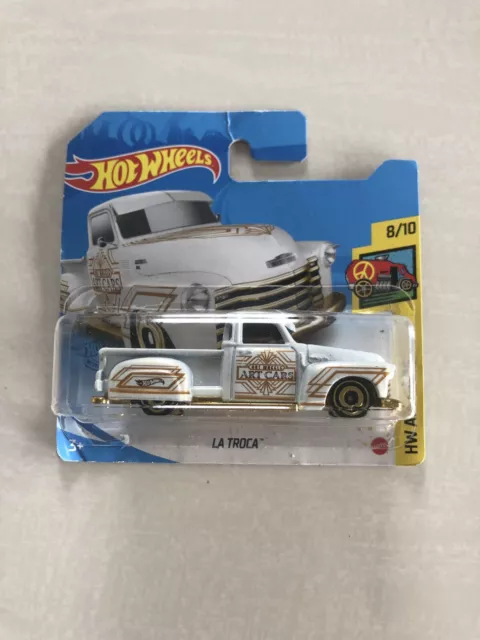 HOT WHEELS - La Troca - 2021 HW ART CARS 8/10 HW 146/250 MATTEL - Sous Blister