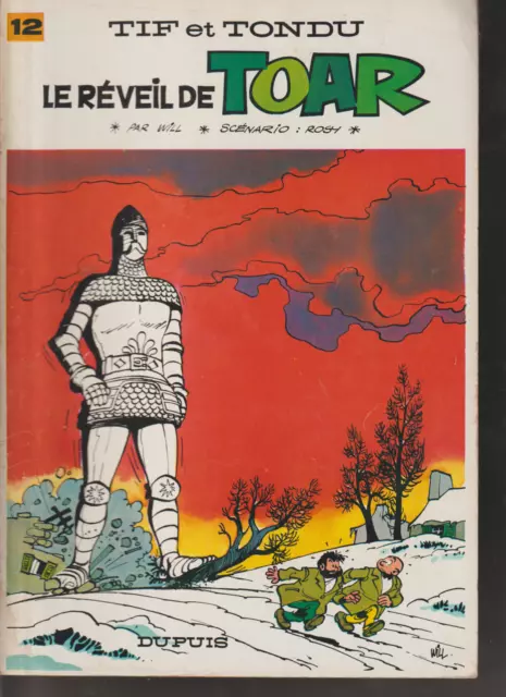 TIF ET TONDU  N °12  le réveil de TOAR   1976