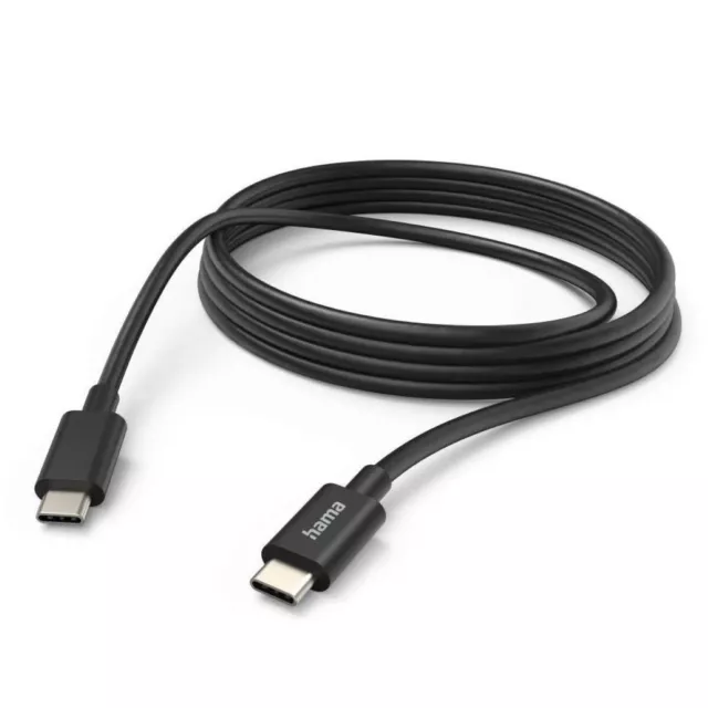 Hama 3M Usb-C Schnell-Ladung Câble 3A 65W de Données pour Samsung Xiaomi LG