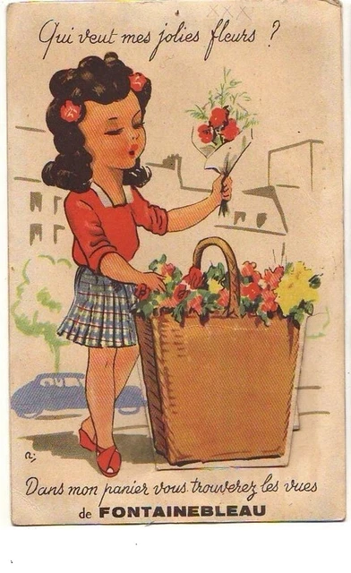 Jeu De Société Vintage MB "Mes Jolies Fleurs" - Incomplet, Ancien, Pour Collectionneurs