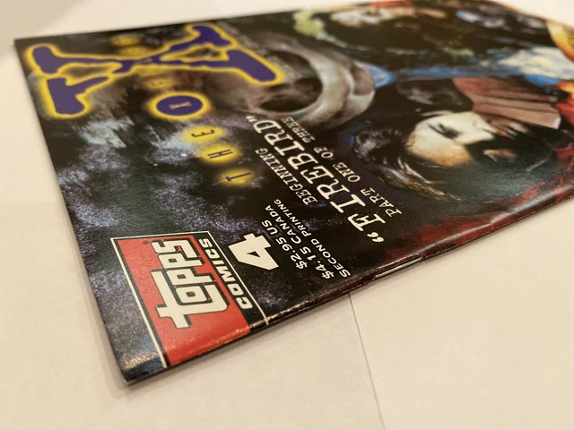 Topps The X-Files Comic Vol. 1 #4 (2nd Print) Beginning “Firebird” (1995) VF 4