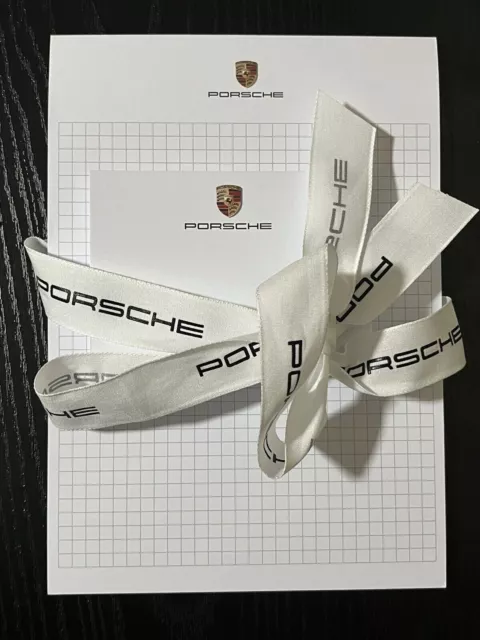 Porsche Driver's Selection Merchandise Note Pad & Post-It Note Gift Pack Genuine