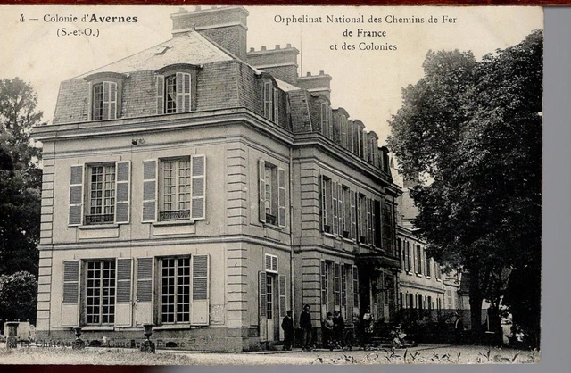 95 - AVERNES - Orphelinat National  des Chemins de Fer - Le Château- Aile Gauche