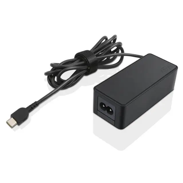 LENOVO 45W AC Power Adapter USB-C Charger for Tablet 10; ThinkPad 11; L380; L...