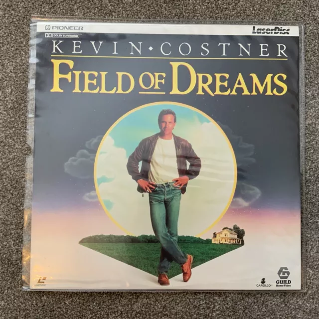 VINTAGE FIELD OF Dreams LaserDisc Man Cave Display Collection Movie