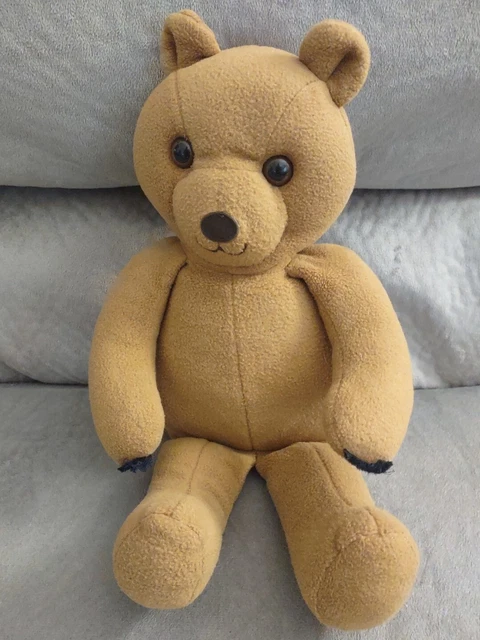 Vtg Fisher Price 1981 Mama Bear Teddy Bear Plush Apron Dress Stuffed Animal GUC