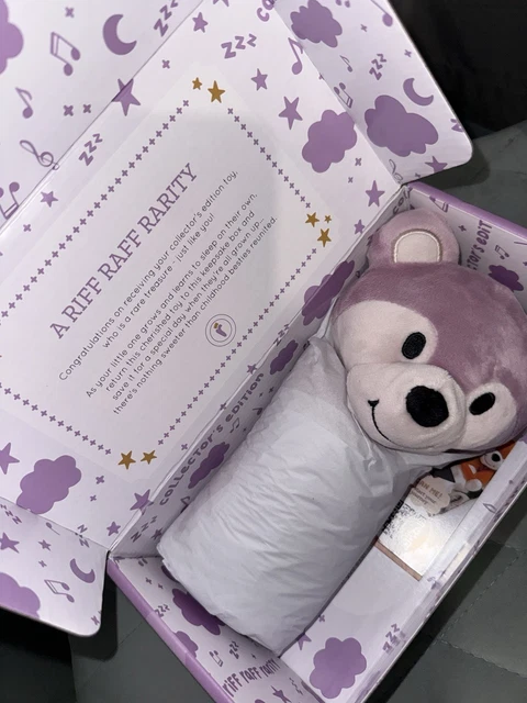 RIFF RAFF - Bubbles Purple RARE BEAR $110.00 - PicClick AU