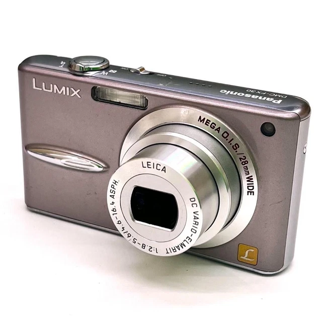 LUMIX DMC-FX30 ピンク 動作確認済み Panasonic ☆実用美品☆ Panasonic パナソニック LUMIX DMC-FX30 ピンク