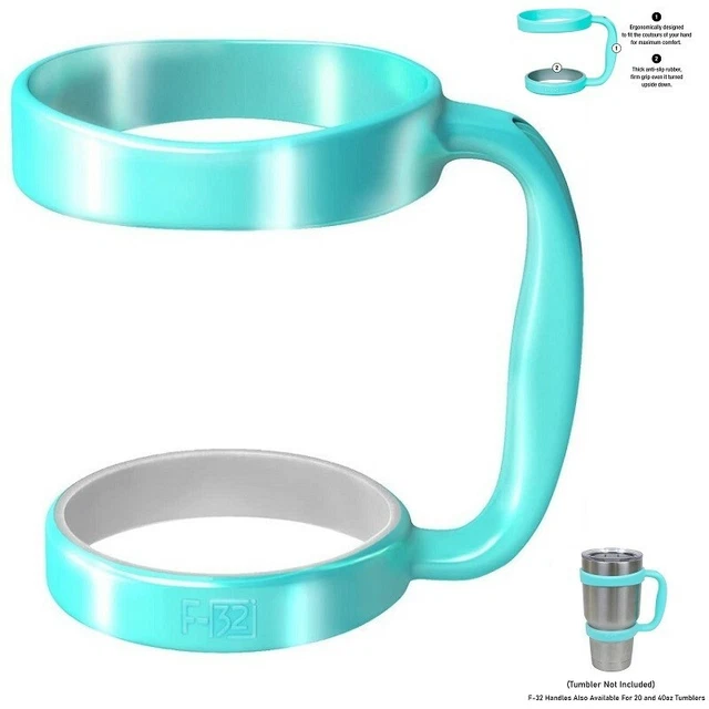 Handle for Tumbler Travel Mug 30 oz Compatible with YETI OZARK TRAIL BEAST RTIC
