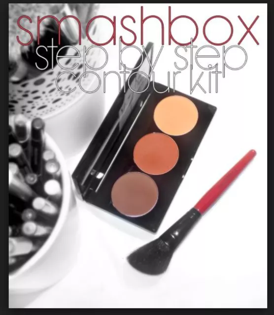 Smashbox Step-By-Step Deep With Brush Medium Dark - No Box 100% Authentic