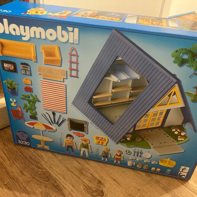 PLAYMOBIL 3230 Maison de vacances aménagée avec pièce