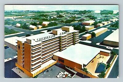 Tampa FL- Florida, Sheraton Tampa Motor Inn, Hotel, c1963 Vintage Postcard