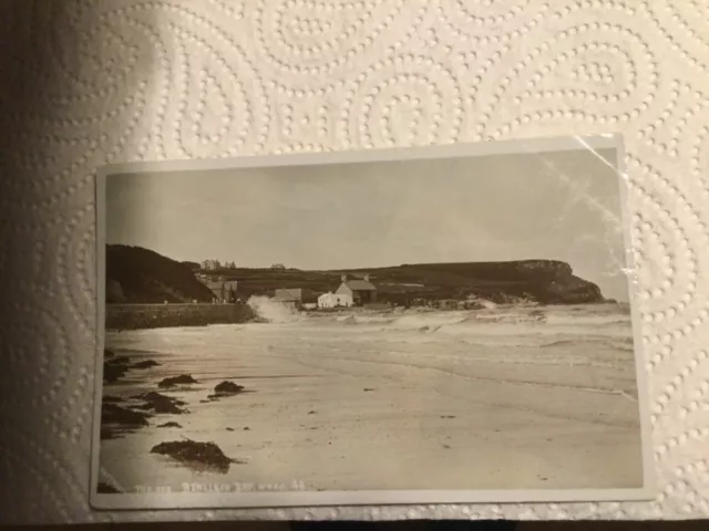 Old Postcard - The Sea, Benllech Bay, Ynys Mon / Anglesey, Wales