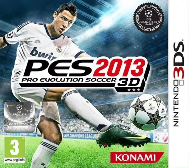 Nintendo 2DS-3DS PES 2013 PRO EVOLUTION SOCCER 3D nuovo sigillato italiano