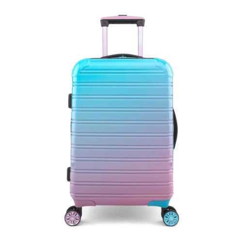 Fibertech Cotton Candy Hardside Luggage 20 Inch Carry-On