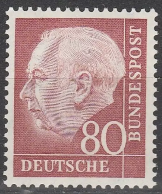 BRD FRG #Mi192xWv MNH 1954 Prof Dr Theodor Heuss 1st President [717]